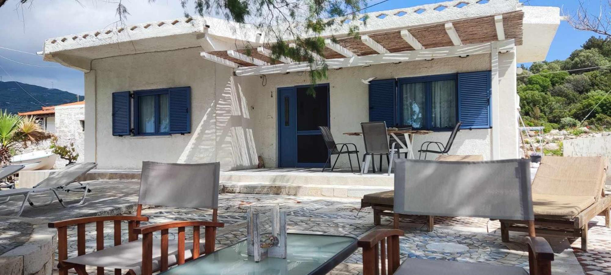 House On The Wave Villa Marathokampos Luaran gambar