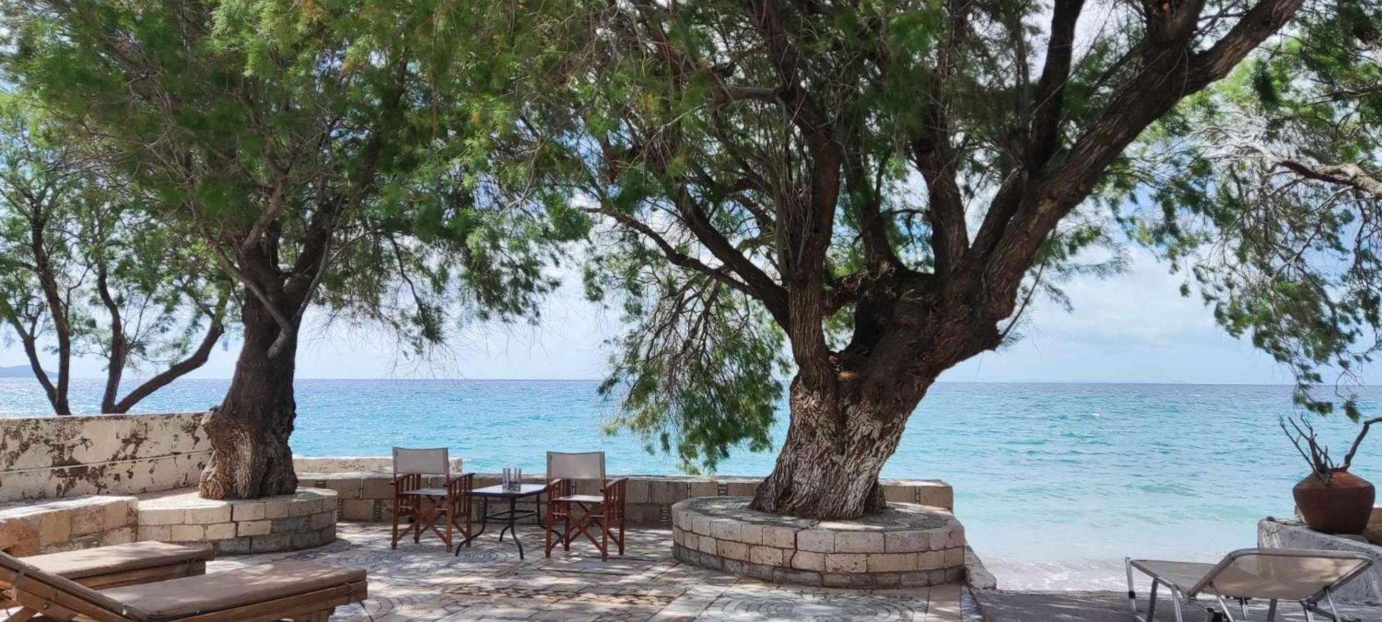 House On The Wave Villa Marathokampos Luaran gambar