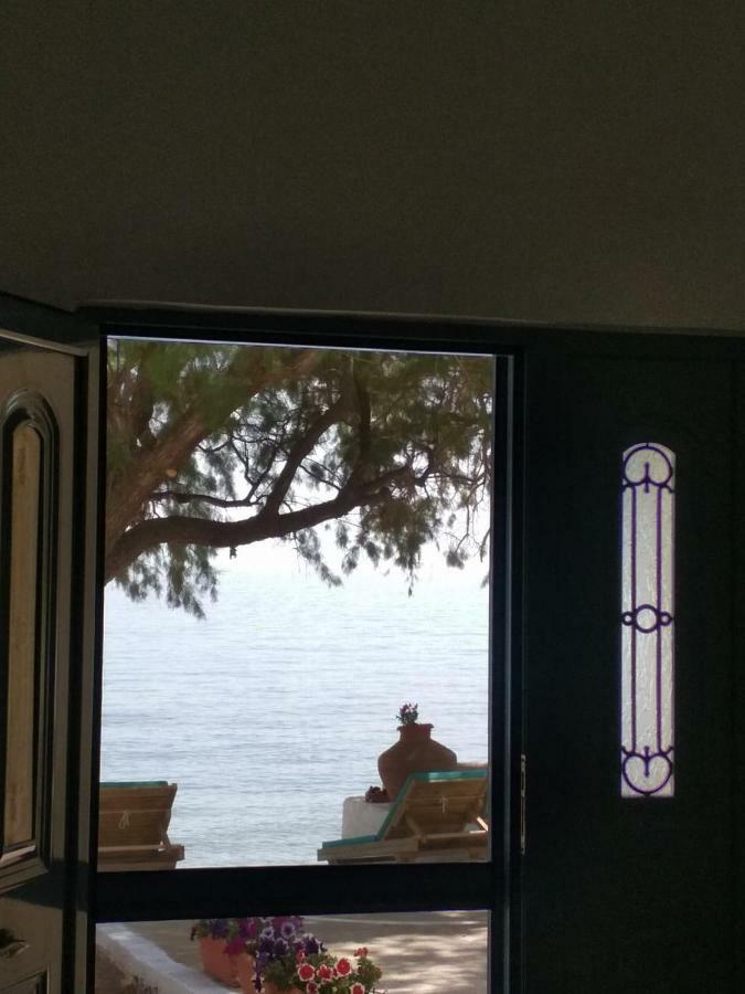 House On The Wave Villa Marathokampos Luaran gambar